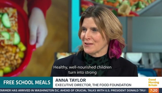 Anna Taylor on Good Morning Britain