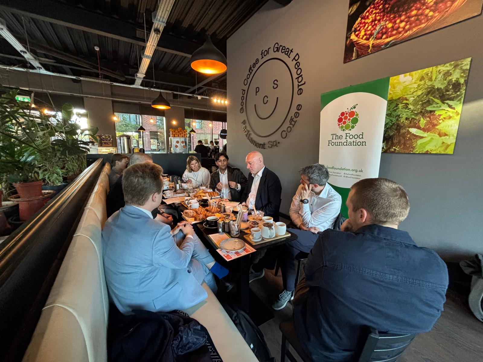 Food Ambassadors Speaking with MPs