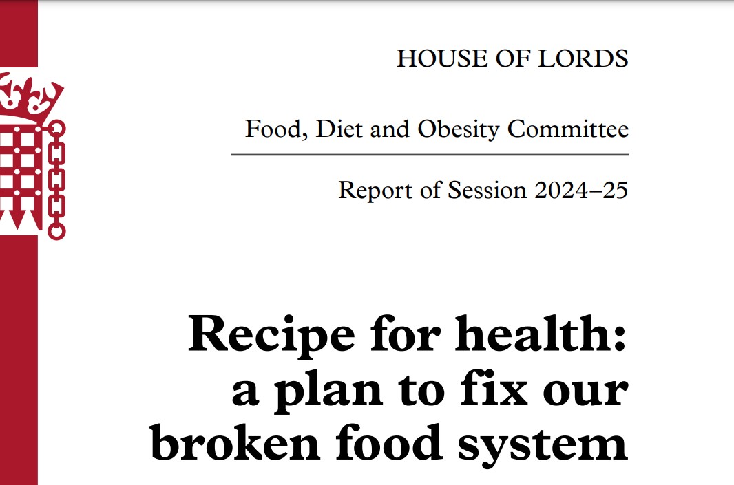 Food Diet and Obesity Committee report