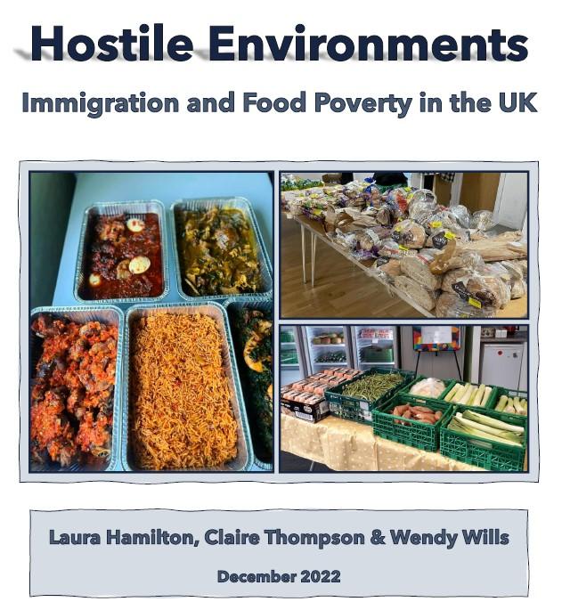 Hostile Environments Immigration and Food Poverty in the UK front cover