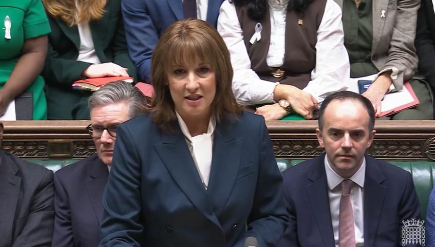 Chancellor Rachel Reeves Budget 