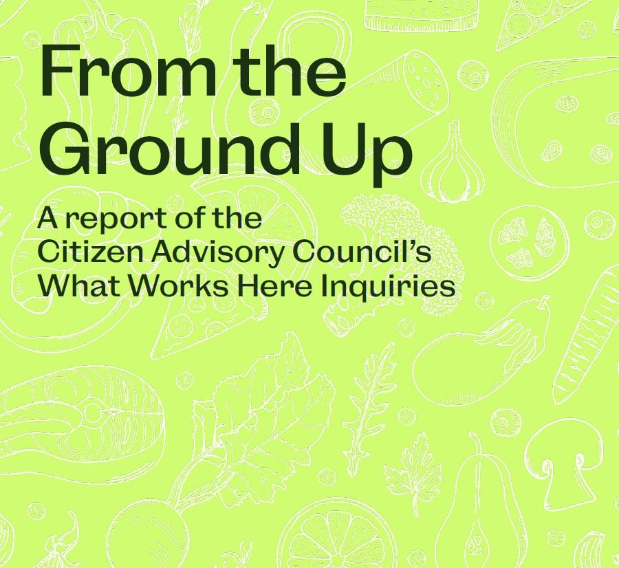 From the Ground Up report 