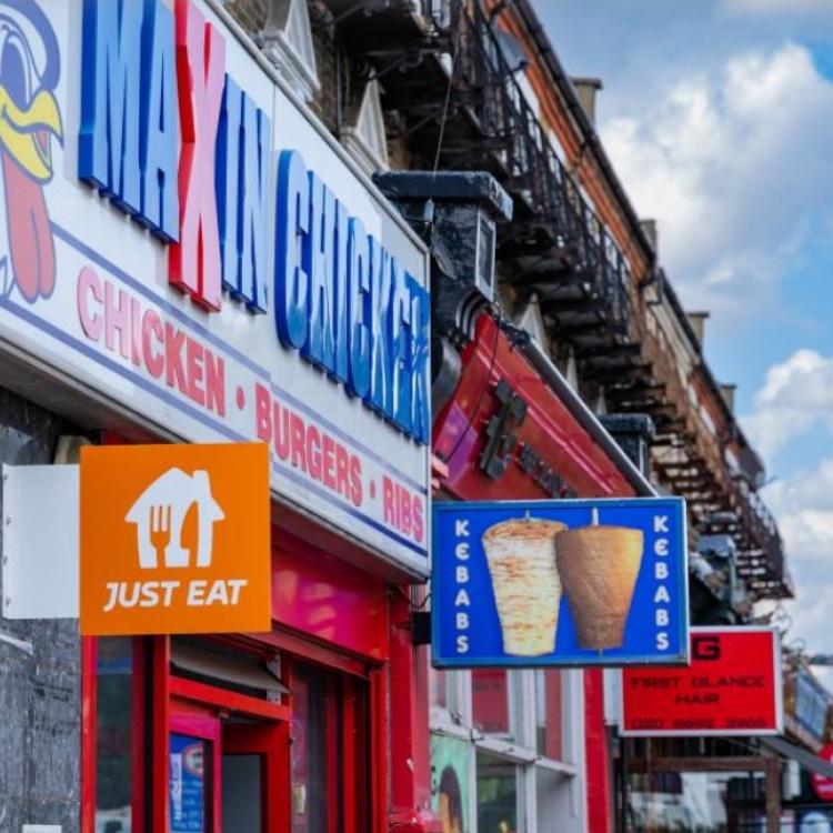 Junk food on the high street