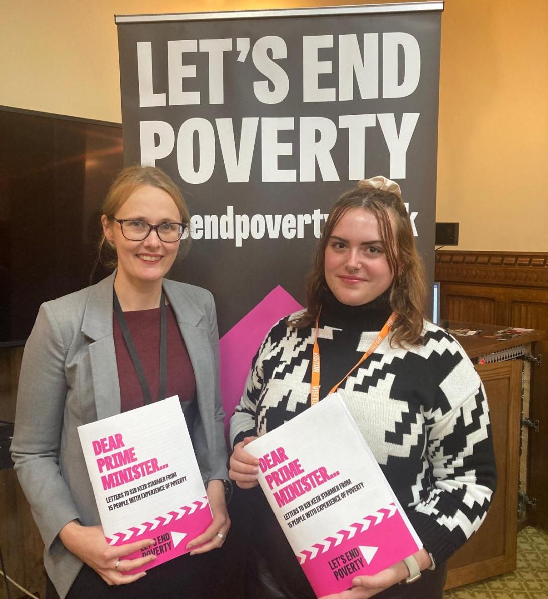 Let's End Poverty event in parliament