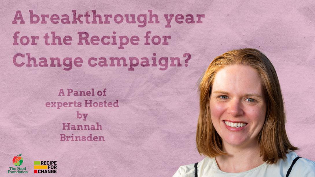 Recipe for Change campaign podcast 