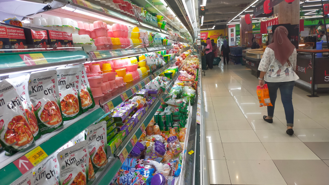 Supermarket shopping