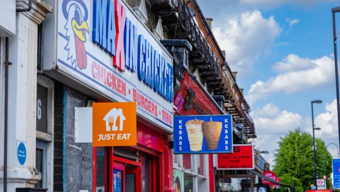 Junk food on the high street