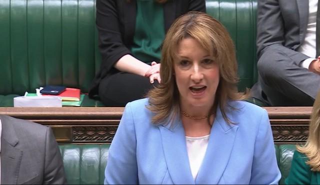 Rachel Reeves in Parliament 